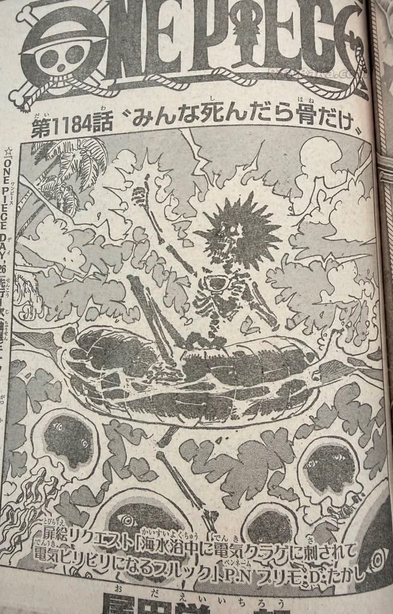       One   Piece 1184 Page 1